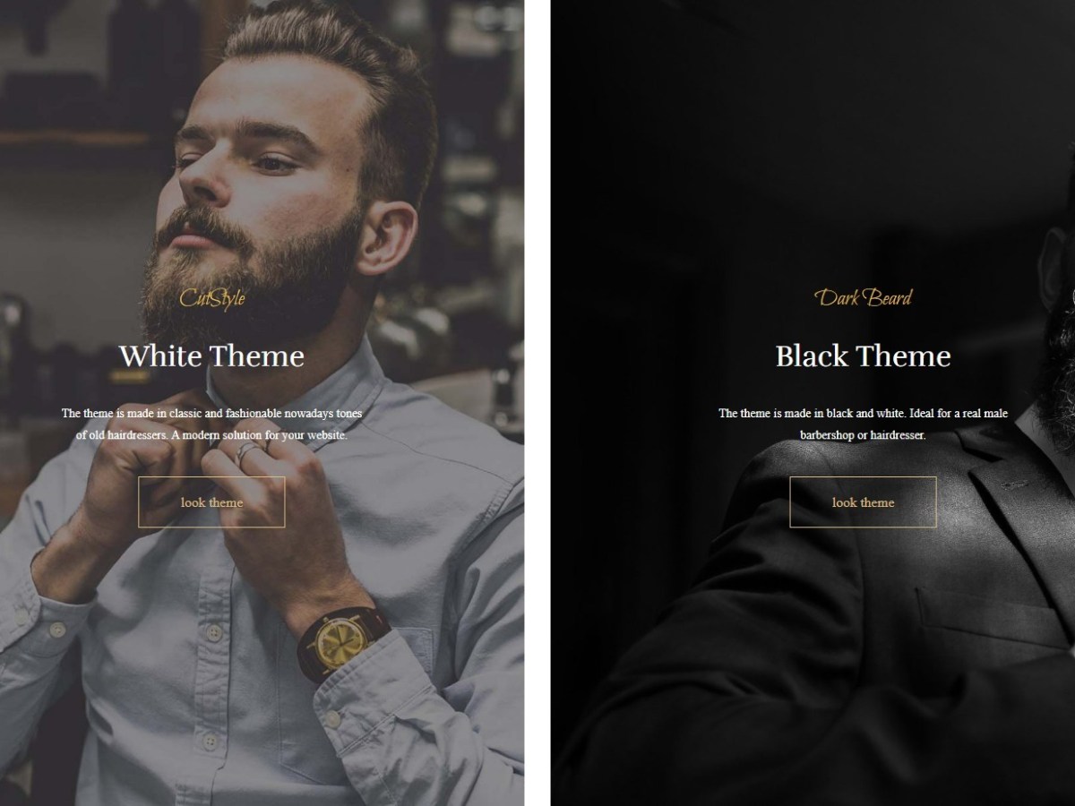 CutStyle, WordPress Barber Shop&nbsp;Theme