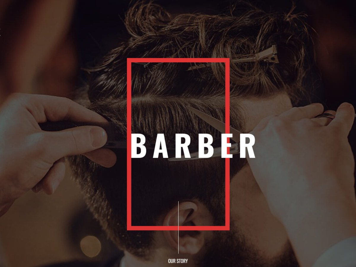 Barber, Premium WordPress Theme for Barker&nbsp;Shops