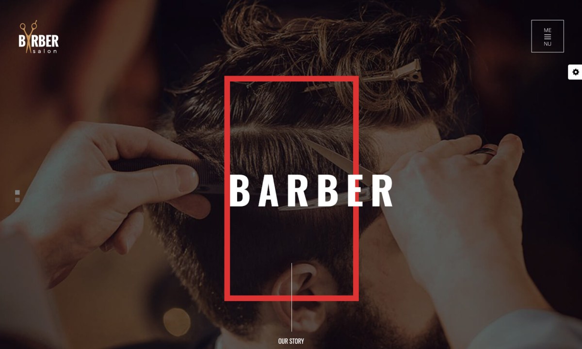 Barber, Premium WordPress Theme for Barker&nbsp;Shops